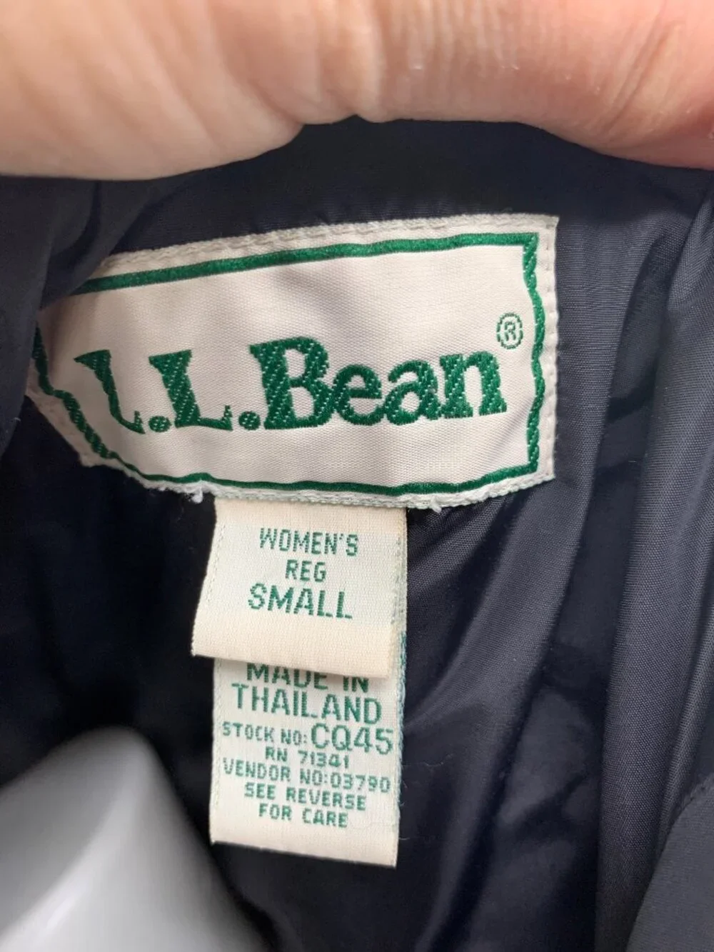 L.L. Bean 90's Insulated Pullover Anorak Hoodie Purple Plum Quilted Pattern Adju